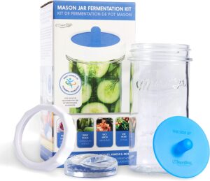 Masontops Soda Glass Weight Fermentation Jar