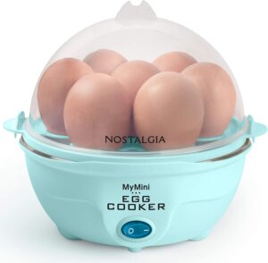 Nostalgia MyMini Cool-Touch Handles Egg Cooker