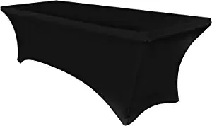 Obstal Universal Reusable Spandex Stretch Fitted Tablecloth