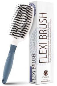 Osensia Hydrating Anti-Slip Detangling Flex Brush For Curly Hair