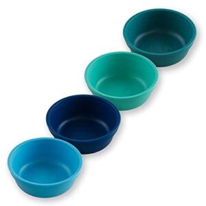 Re Play Heavyweight Recycled Milk Jugs Plastic Bowls, 4 Piece