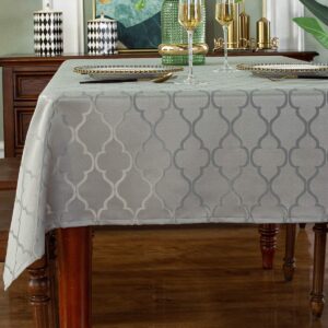 SASTYBALE Non-Slip Back Polyester Rectangular Tablecloth