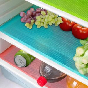 Shinywear Waterproof Food-Grade EVA Refrigerator Liners, 8-Count