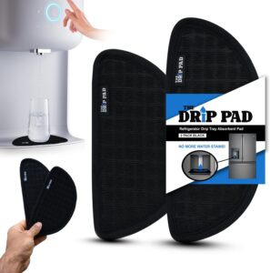 ‎The Drip Pad Absorbent Foam & Microfiber Refrigerator Drip Catchers, 2-Pack