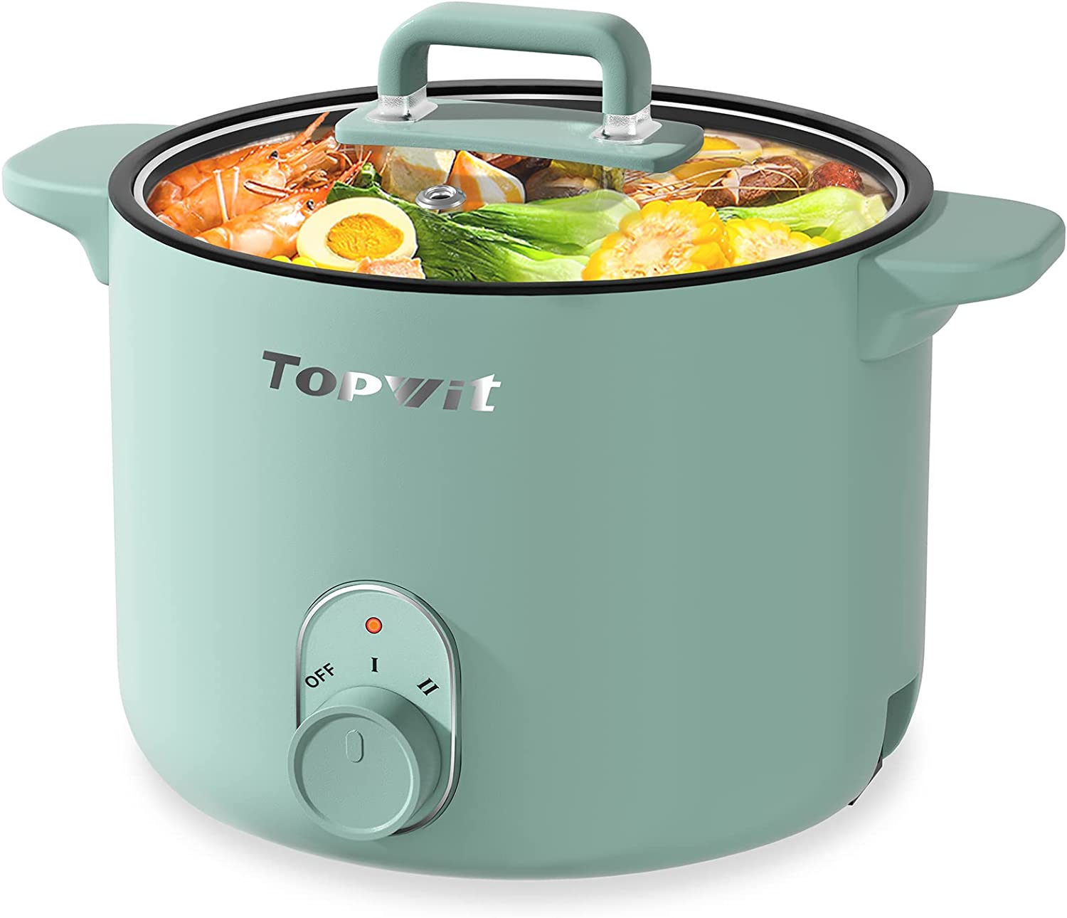 Topwit Electric Hot Pot Mini 1.2 Liter Electric Cooker Review