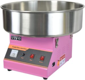 VIVO Stainless Steel Bowl Commercial Cotton Candy Machine