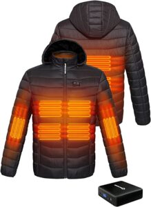 ANTARCTICA GEAR Zippered Nylon Heated Jacket