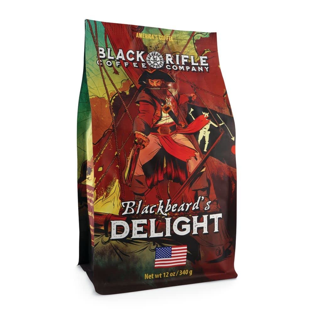Black Rifle Coffee Gluten-Free Caffeinated Ground Dark Roast Coffee