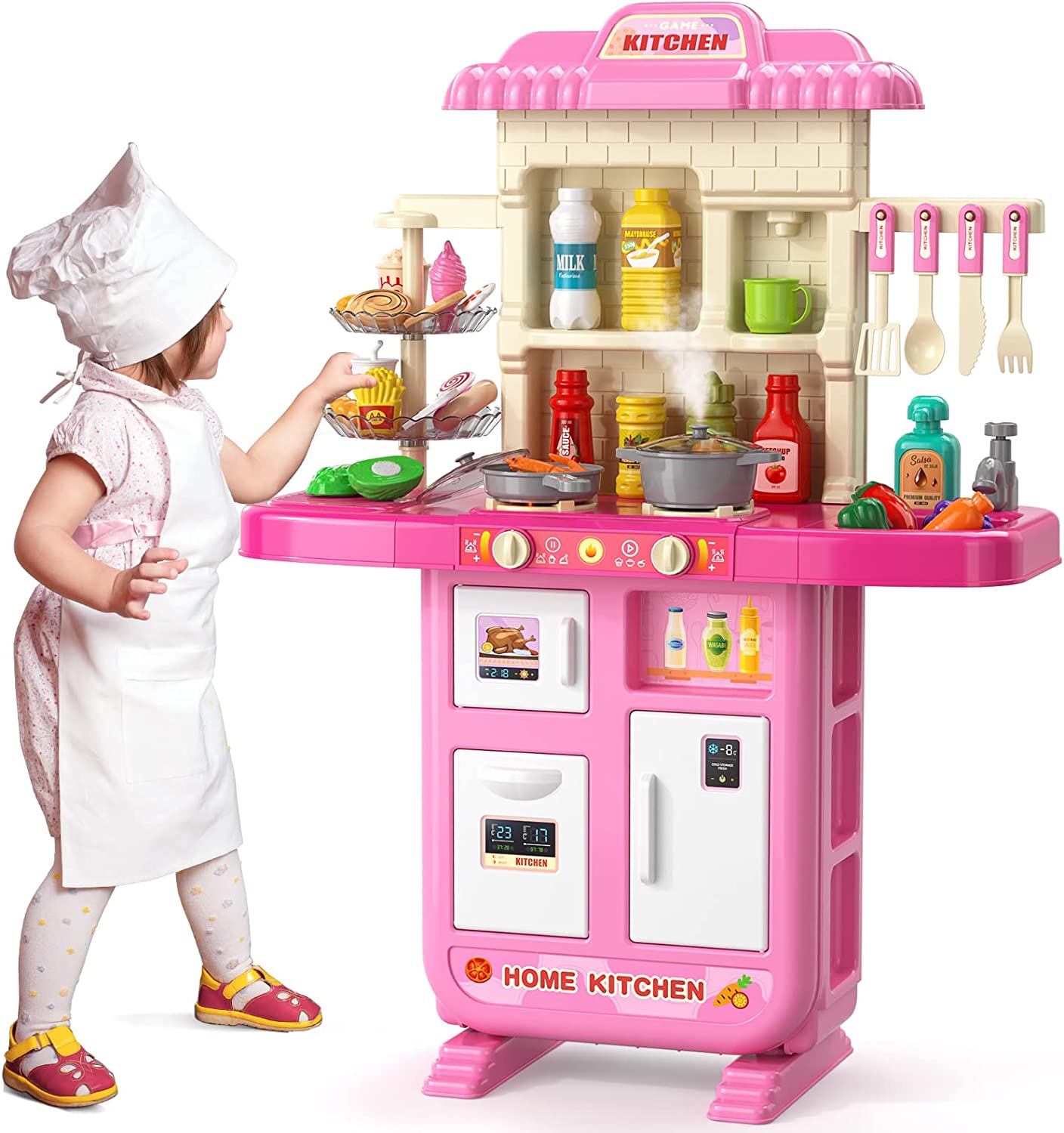 TEMI Children’s Interactive Play Kitchen For Kids