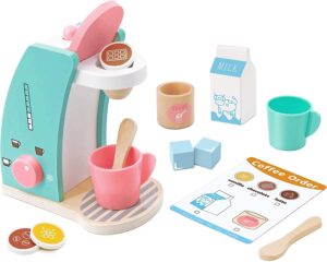 Tiny Land French Wooden Play Kitchen Accessory Set For Kids