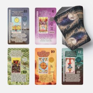 Witchy Cauldron Gift Starter Tarot Cards Deck