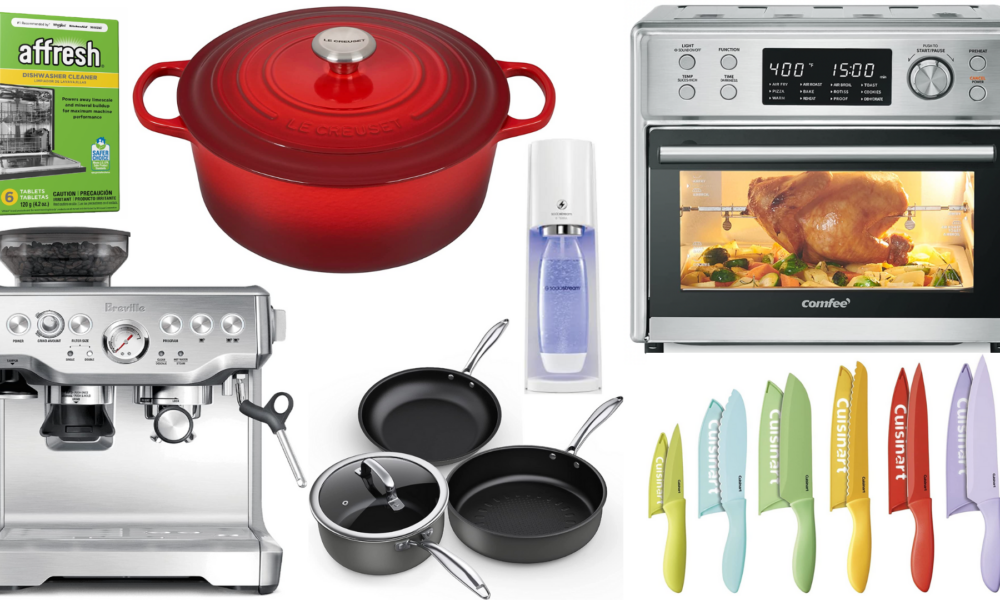 Kitchen goods on sale during Prime Day