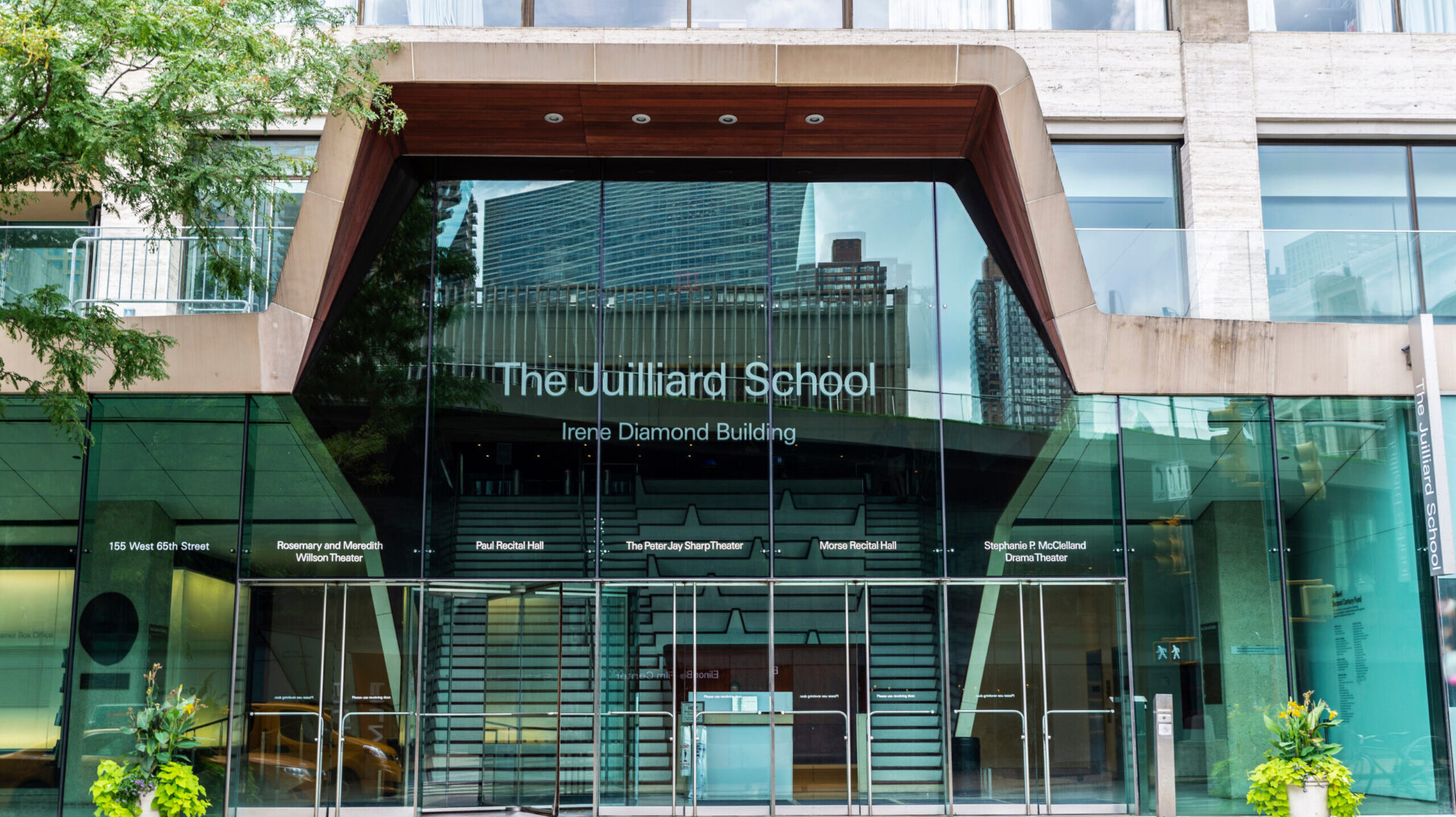 Entrance to the Juilliard School