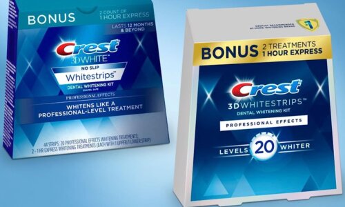 Boxes of Crest Whitestrips