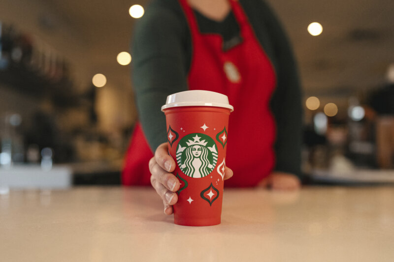 People are reselling Starbucks' $50 red Stanley holiday cups for hundreds