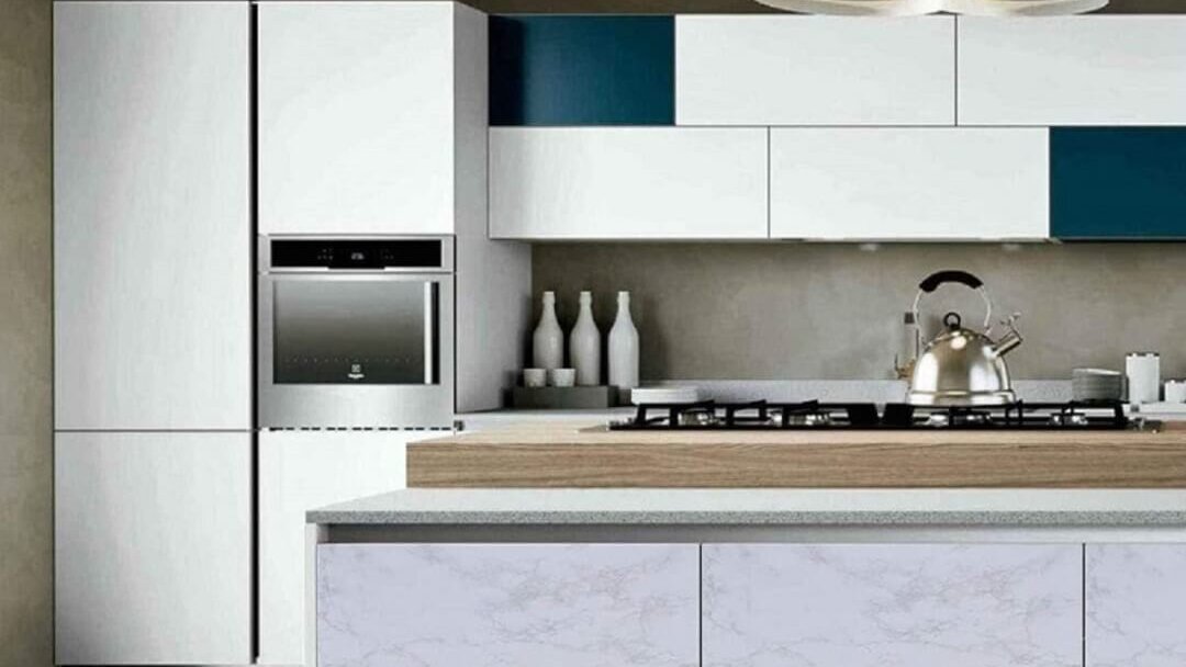Marble Paper Granite Gray/White Roll Kitchen Countertop 