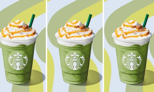 Starbuck's new Luck of the Matcha Creme Frappuccino