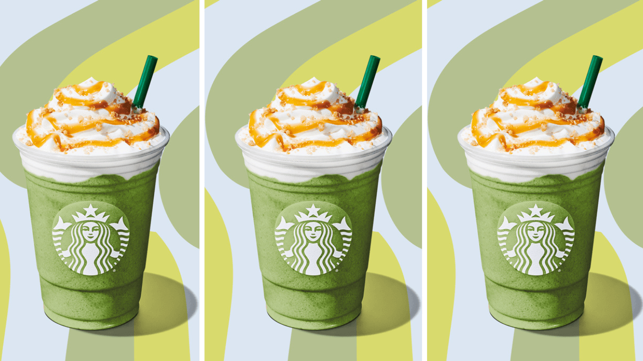 Starbuck's new Luck of the Matcha Creme Frappuccino