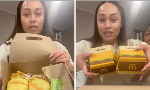 McDonald's Dinner Box