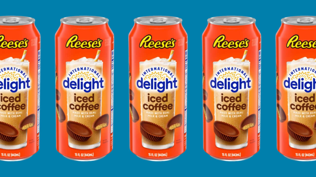 Reese's iced coffee in a can