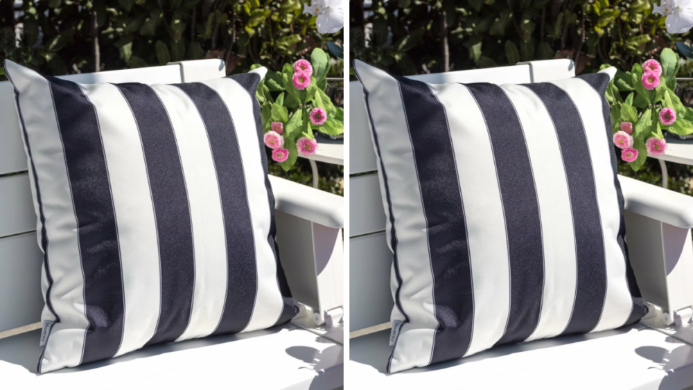 Wayfair outdoor striped pillows