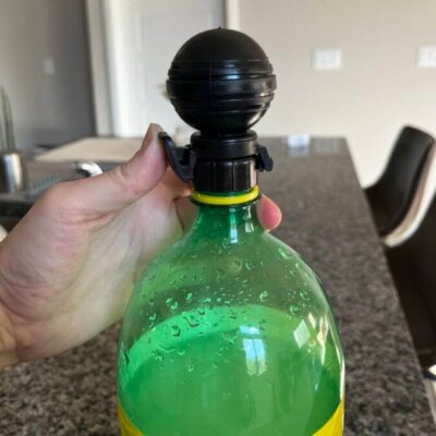 Jokari soda pump in bottle
